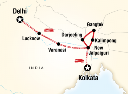 Northeast India & Darjeeling by Rail