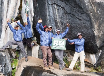 Our professional trekking team is there for you at each step of the journey on Kilimanjaro.