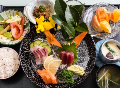 A reason to visit Japan unto itself, taste the subtle fresh flavors of traditional Japanese cuisine prepared by our hosts at authentic country inns along our journey.