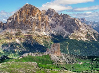 The hypnotic beauty of Italy's Dolomite Mountains will leave an unforgettable lasting impression.