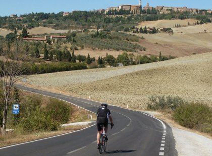 This 7-day journey has us cycling through the best of the Tuscan countryside with full van support.