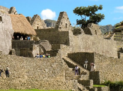 When Machu Picchu was built some 500 years ago, the Inca had no iron, no steel, and no wheels.