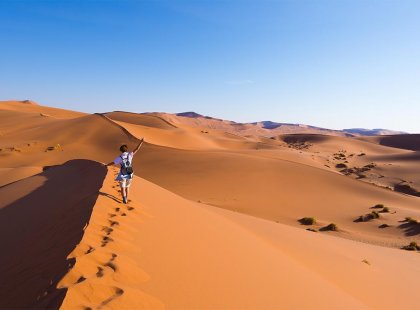 Sand dunes, Namibia