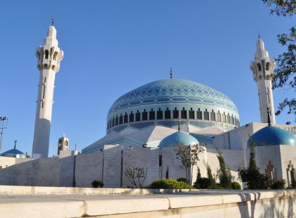 See beautiful religious architecture in Amman, Jordan
