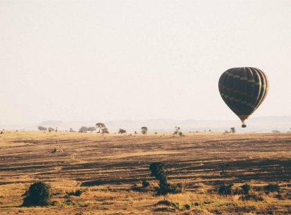 Tanzania Serengeti Hot air balloon