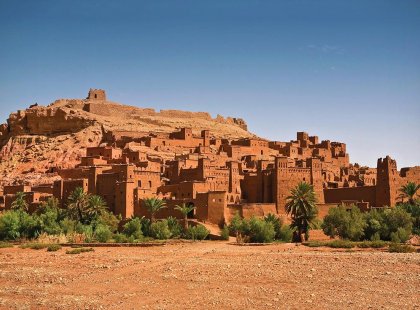 Aia Benhaddou kasbah fortified village, Morocco