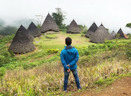 Wae Rebo village in Indonesia