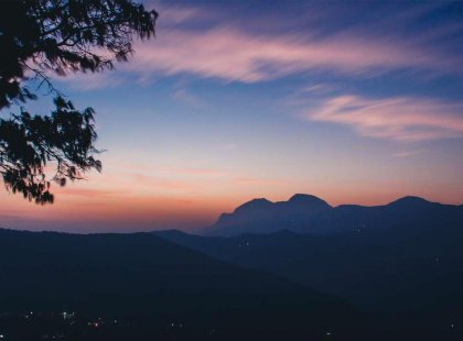 Nepal Bandipur sunset
