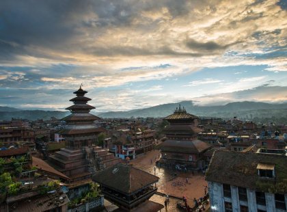 Nepal, Kathmandu, Durbar squarea