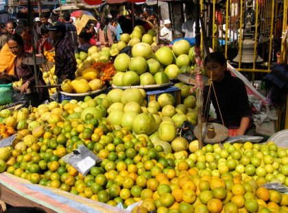 Nepal, Kathmandu, Market, Fruit