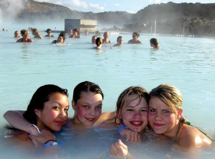 Iceland, hot springs