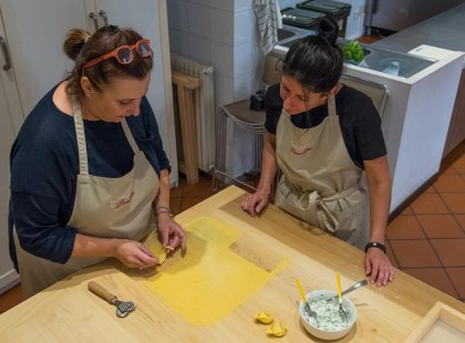 Try your hand at traditional pasta making in Bologna, Italy