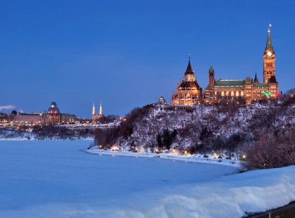 Visit the Canadian city of Ottawa in Winter