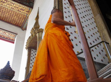 Singapore, Malaysia, and Thailand Explorer - Meet with Monks