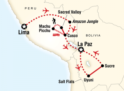 Peru and Bolivia: Machu Picchu to the Salt Flats
