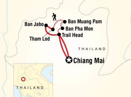 Northern Thailand Hilltribes Trek