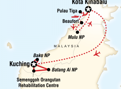 Highlights of Borneo