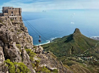 Spend three days exploring the treasures of Cape Town. Ride a cable car to the top of Table Mountain and walk along its flat top, seeing the dynamic landscape at the southern end of Africa.