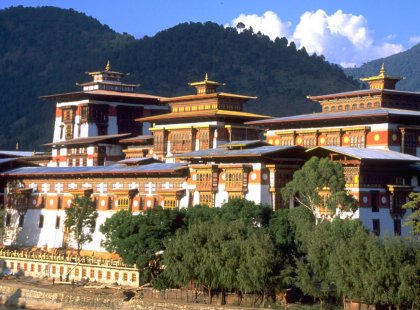 A rich Buddhist culture and superb mountain scenery define Bhutan--a medieval kingdom hidden in the eastern Himalaya.