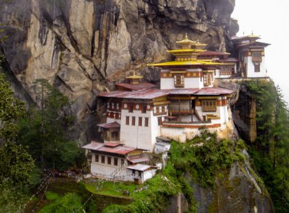 An icon of Bhutan, the Taktsang Monastery (commonly known as Tiger's Nest), is a must-see on any visit to Bhutan.