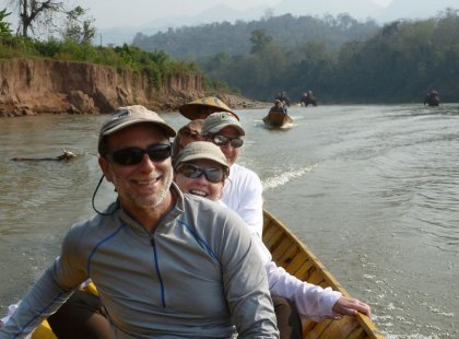 Travel up the Nam Ou River to hike through remote Laotian valleys and villages.
