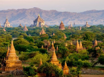 Cycle among the countless temples and pagodas of Bagan. Travel deeply with REI by connecting with craftspeople, farmers and villagers.