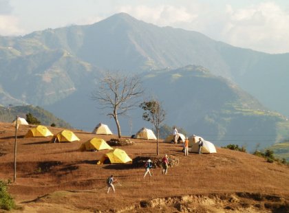 ...and enjoy three days hiking, fully supported, camping and connecting with local communities.