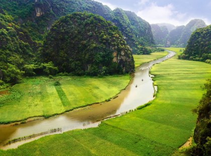 Discover the lush mountains and rural communities of northern Vietnam.