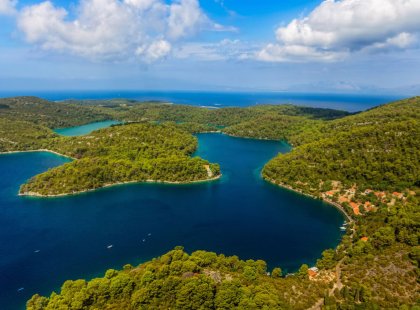 The beautiful island of Mljet is said to be the island where the nymph Calypso held Odysseus for seven years, according to Homer’s epic tale.