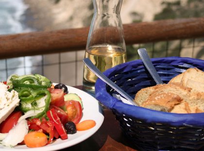 Delight in the delicious, fresh cuisine and discover how to create traditional Greek favorites.