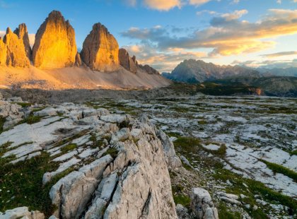 Accomplish a grand traverse in the Dolomites—one of the best sections of the Italian Alps!