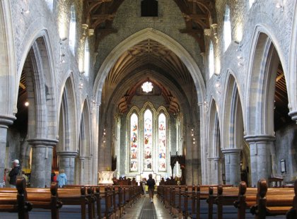 Our adventure includes visits to churches steeped in rich Irish history.