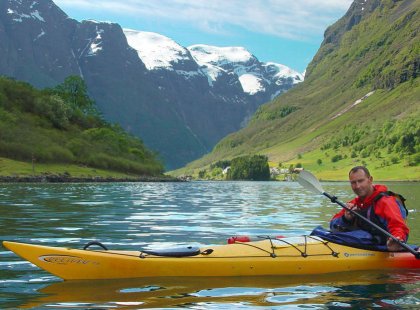 Stretching for 125 miles across Western Norway and reaching depths of over 4,000', the majestic Sognefjord is considered the longest navigable fjord in the world.