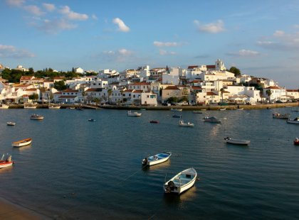 Small, laidback towns with fine sand beaches dot the southwest coast of Portugal.