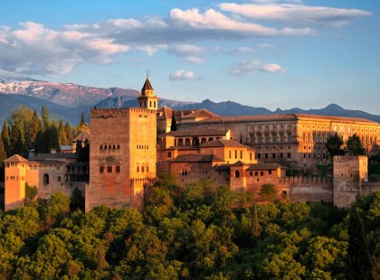 A sublime example of Moorish architecture and landscaping, Granada's lavish Alhambra Palace is one of Europe's most impressive sites.