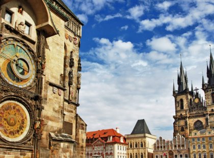 Our trip begins in Prague, boasting a beautifully preserved Old Town, the famous Charles Bridge and Prague Castle.