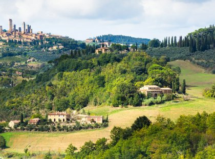 Magical San Gimignano; one of Tuscany's most beloved hilltowns and a UNESCO World Heritage site.