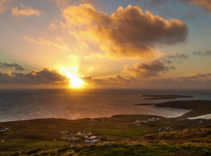 Ireland's Wild Atlantic Way boasts magnificent coastal views.