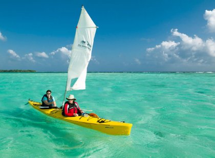 Our Belize adventure includes fantastic days of kayaking, snorkeling and more!