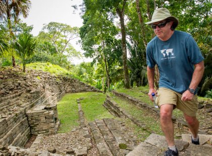 Our adventure includes an exploration of the ancient Mayan civilization.