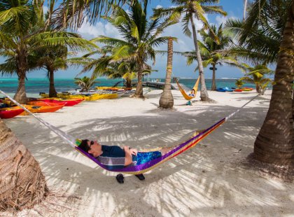 We recognize hammock swinging as an activity all guests should participate in.