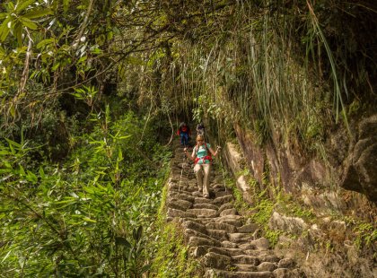 Each step of the Camino del Inka provides wonders created by nature and by the Incas.