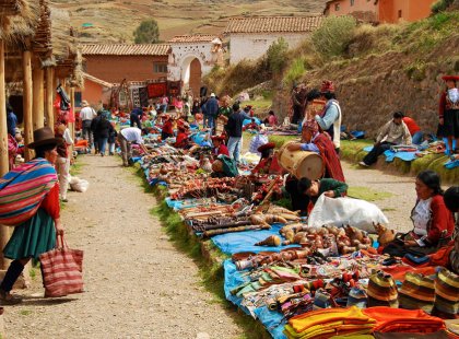 Visit the famous market village of Pisac where authentic shopping and photographic opportunities abound...