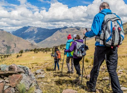 This trek includes the most iconic Inca sites of Sacred Valley and the best trails of Lares.