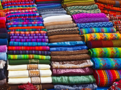 As their ancestors did, the villagers continue to use wool from their llamas to weave stunning textiles.