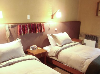 Comfy beds await weary, yet exhilarated, trekkers.