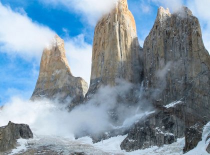 Experience close-up the power and magnificence of the mile-high granite towers from which Torres del Paine gets its name.