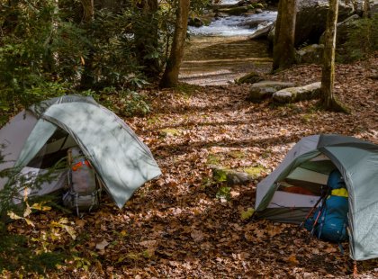 Our backcountry camps provide the perfect atmosphere for connecting with nature.