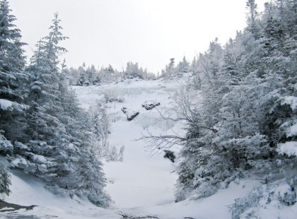 New Hampshire winters are incredibly harsh at higher elevation, but equally as beautiful.