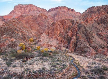 Although Phantom Ranch was built in 1922, the site where the ranch is located has been used by indigenous peoples for almost 1,000 years.